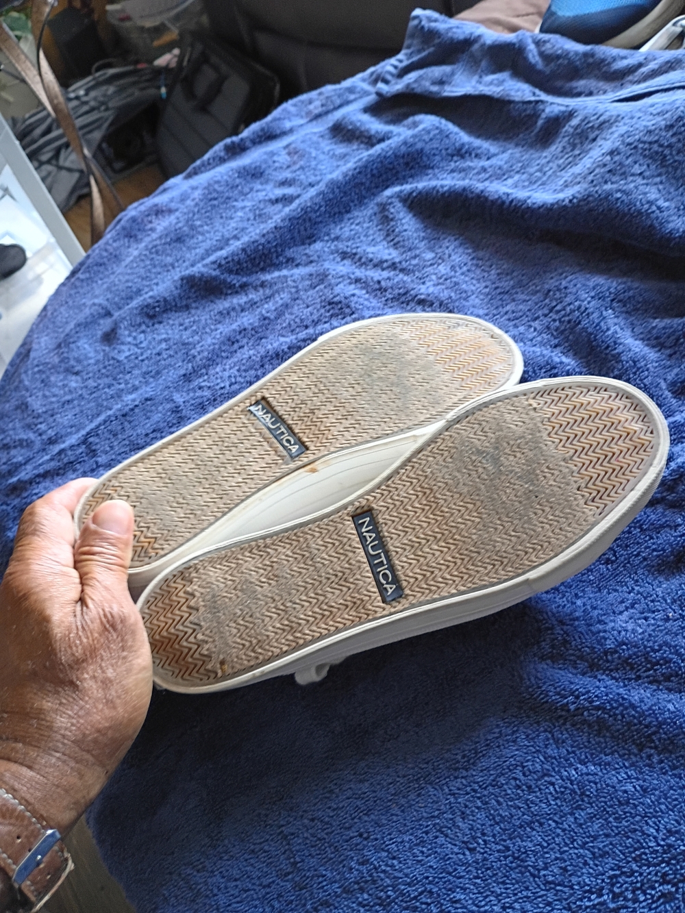 Nautica White Women's Athletic Sneakers - Picture 6 of 6